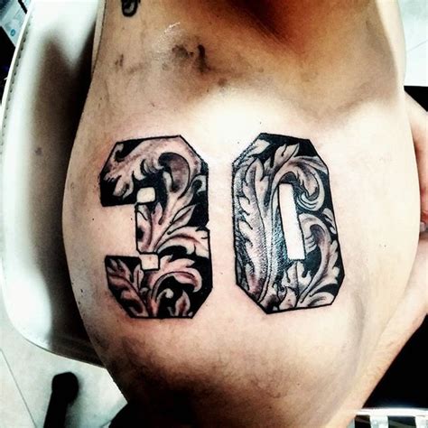 tattoos de numeros|unique tattoos for numbers.